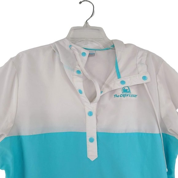 Columbia Women's  Hooded Windbreaker Pullover Jacket Colorblocked Size Small - Picture 4 of 12